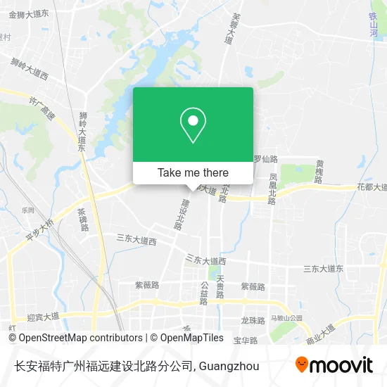 长安福特广州福远建设北路分公司 map