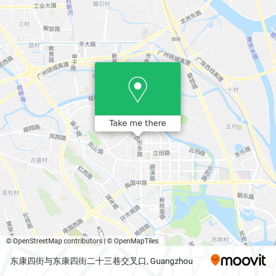 东康四街与东康四街二十三巷交叉口 map