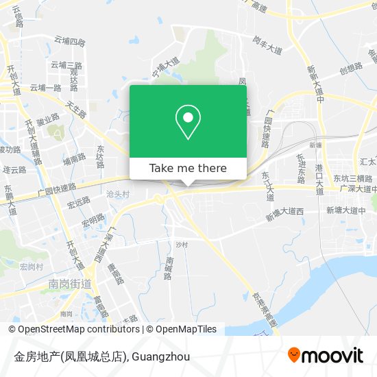 金房地产(凤凰城总店) map