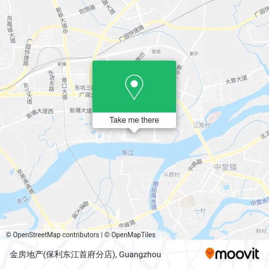 金房地产(保利东江首府分店) map