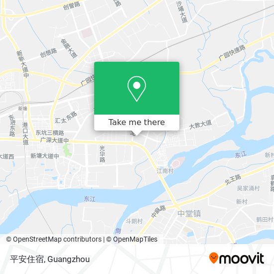 平安住宿 map