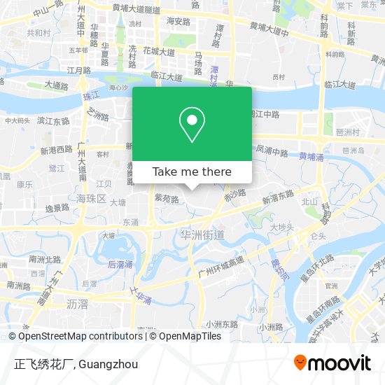 正飞绣花厂 map