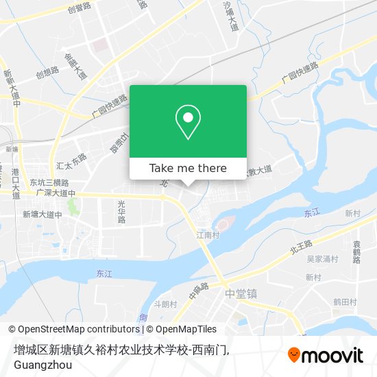 增城区新塘镇久裕村农业技术学校-西南门 map
