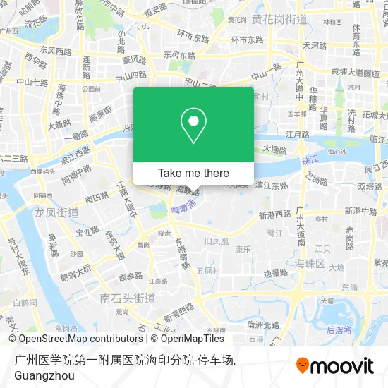 广州医学院第一附属医院海印分院-停车场 map