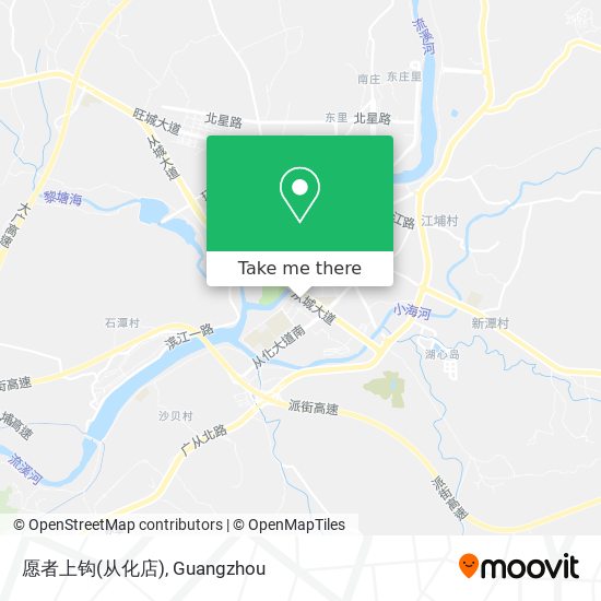 愿者上钩(从化店) map