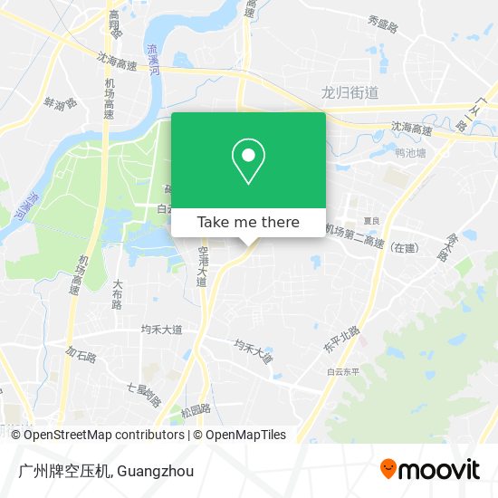 广州牌空压机 map