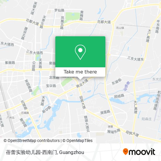 蓓蕾实验幼儿园-西南门 map