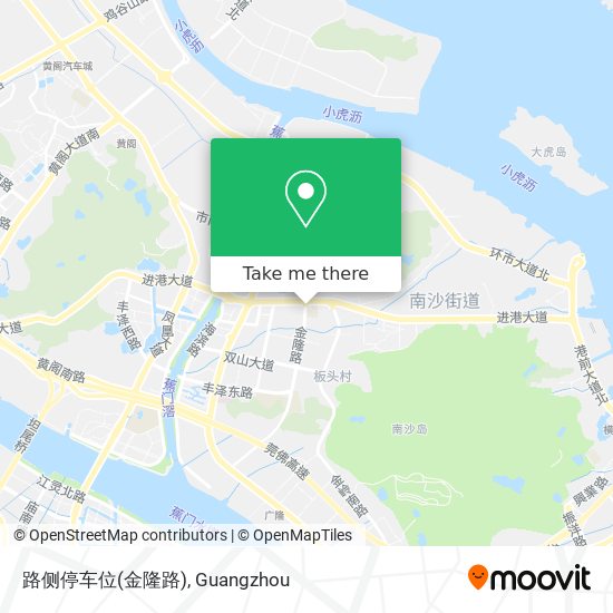路侧停车位(金隆路) map