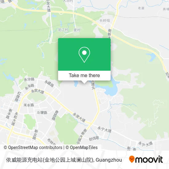 依威能源充电站(金地公园上城澜山院) map