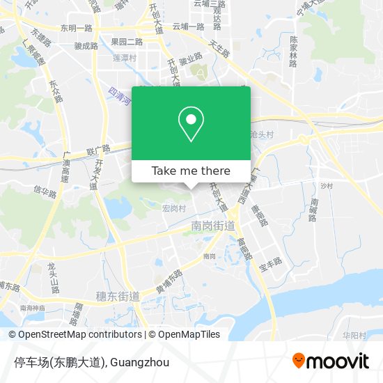 停车场(东鹏大道) map
