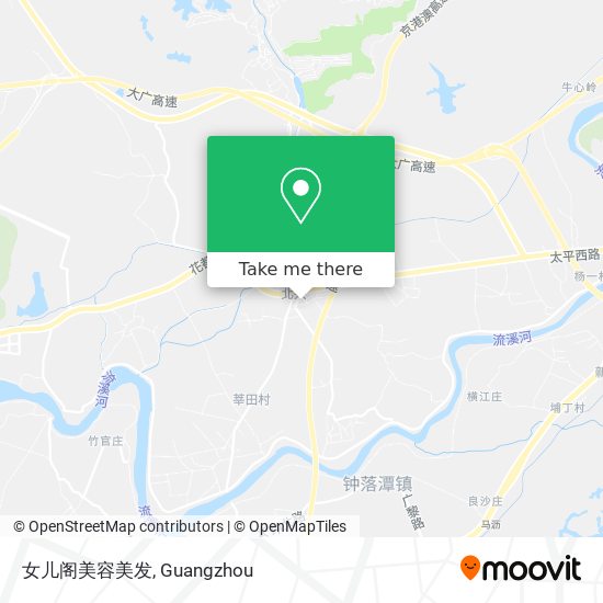 女儿阁美容美发 map