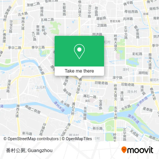 番村公厕 map