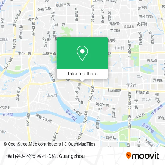 佛山番村公寓番村-D栋 map