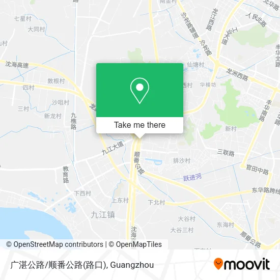 广湛公路/顺番公路(路口) map