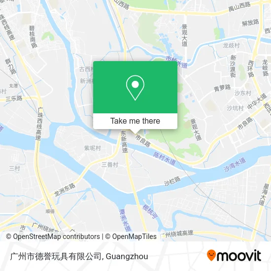 广州市德誉玩具有限公司 map