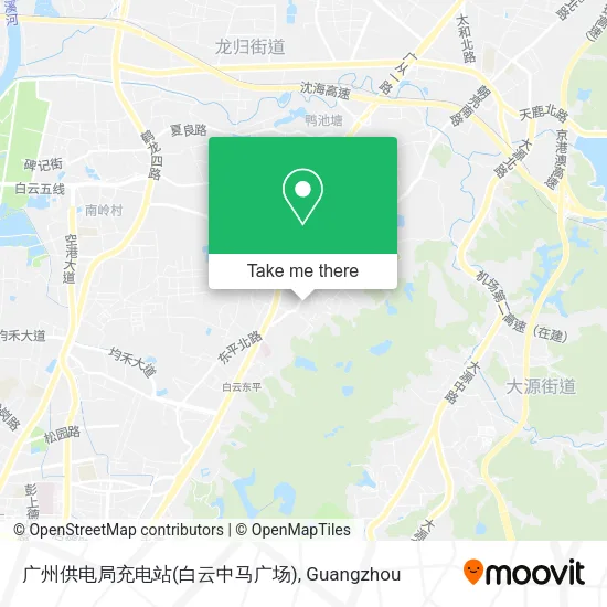 广州供电局充电站(白云中马广场) map