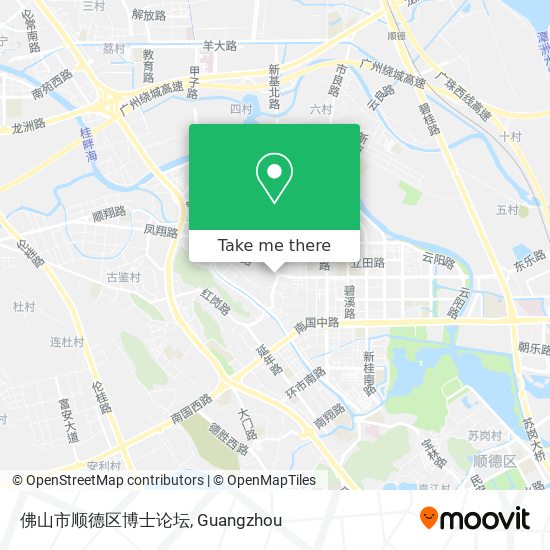 佛山市顺德区博士论坛 map