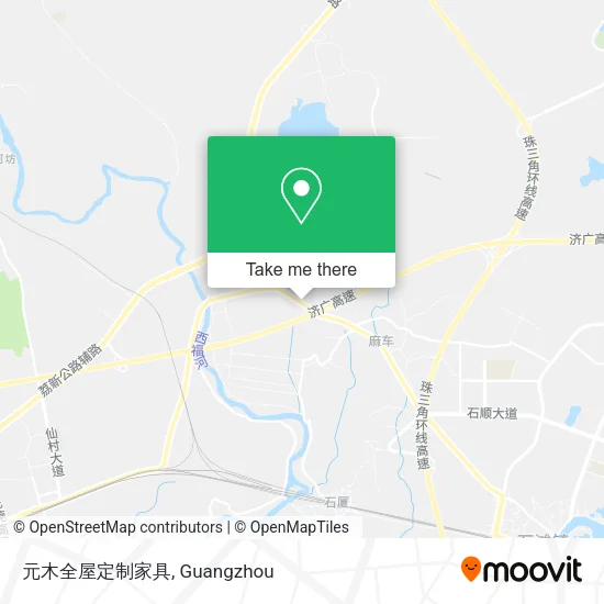 元木全屋定制家具 map