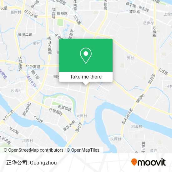 正华公司 map