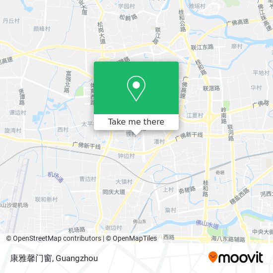 康雅馨门窗 map