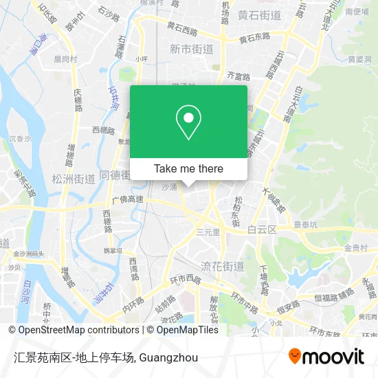 汇景苑南区-地上停车场 map