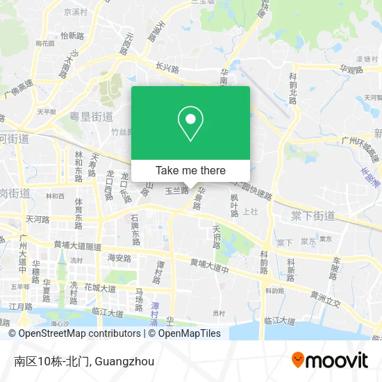 南区10栋-北门 map
