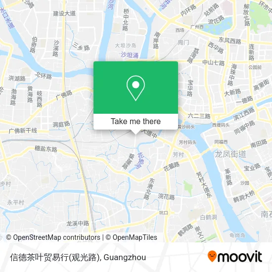 信德茶叶贸易行(观光路) map