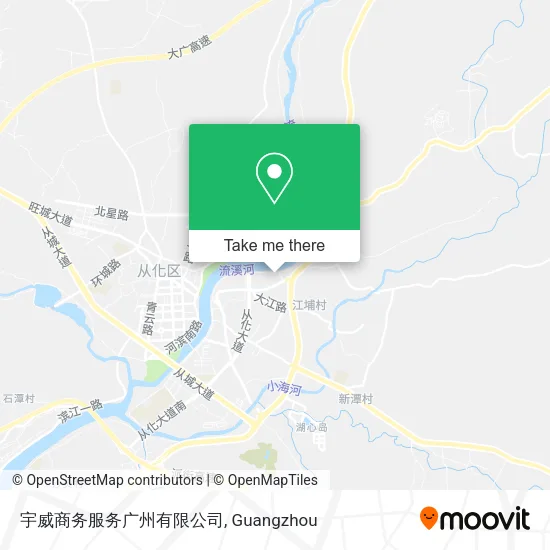 宇威商务服务广州有限公司 map