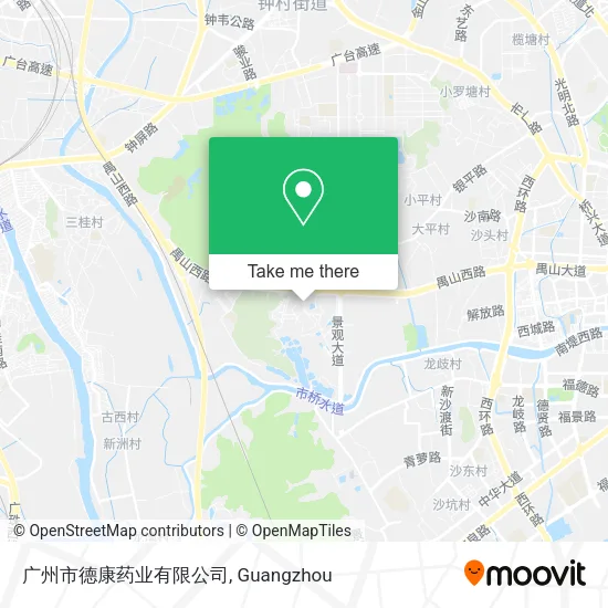 广州市德康药业有限公司 map