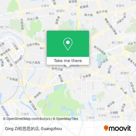 Qing Zi程思思的店 map