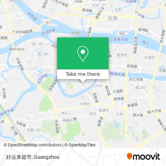 好运来超市 map