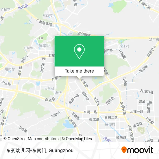 东荟幼儿园-东南门 map