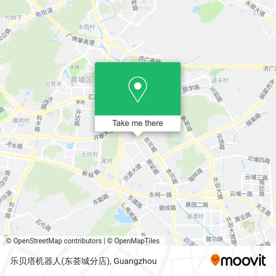 乐贝塔机器人(东荟城分店) map