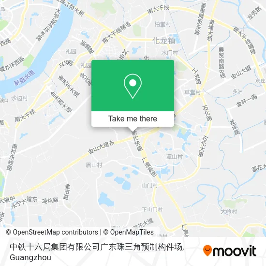 中铁十六局集团有限公司广东珠三角预制构件场 map