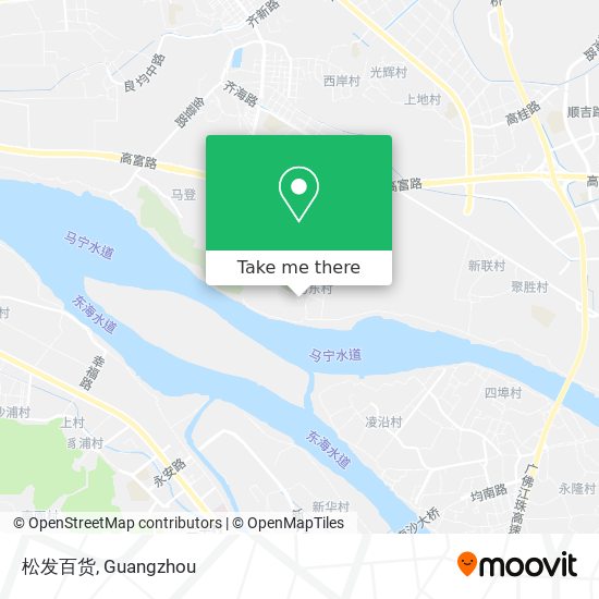 松发百货 map