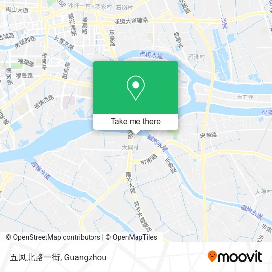五凤北路一街 map