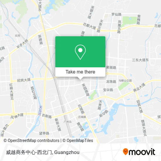 威越商务中心-西北门 map