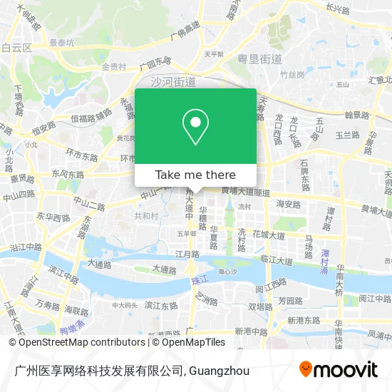 广州医享网络科技发展有限公司 map