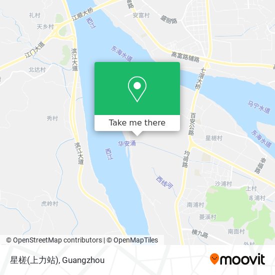 星槎(上力站) map