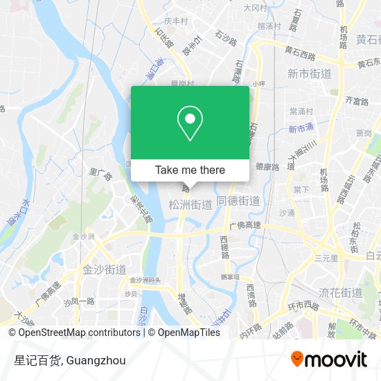星记百货 map