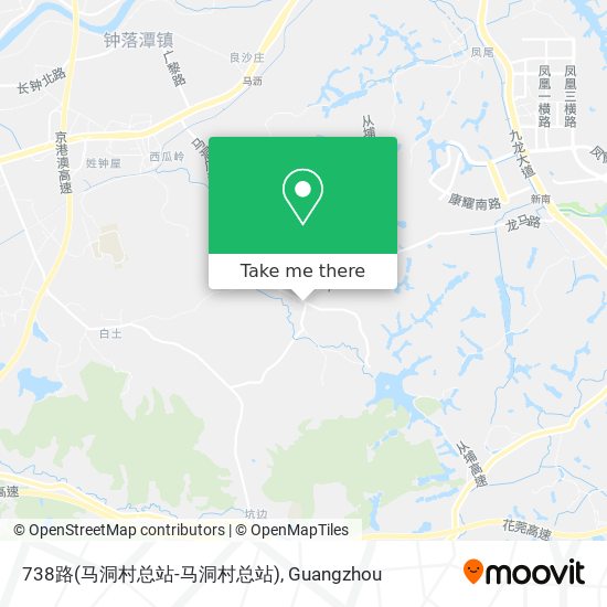 738路(马洞村总站-马洞村总站) map