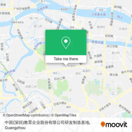 中国(深圳)教育企业股份有限公司研发制造基地 map