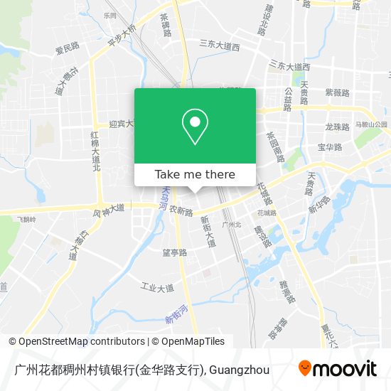 广州花都稠州村镇银行(金华路支行) map
