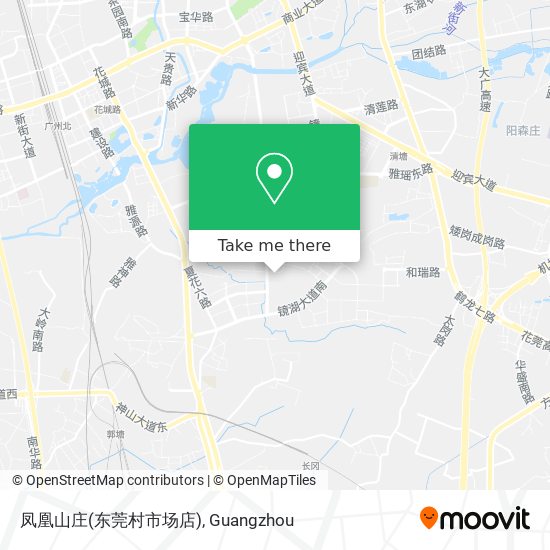 凤凰山庄(东莞村市场店) map