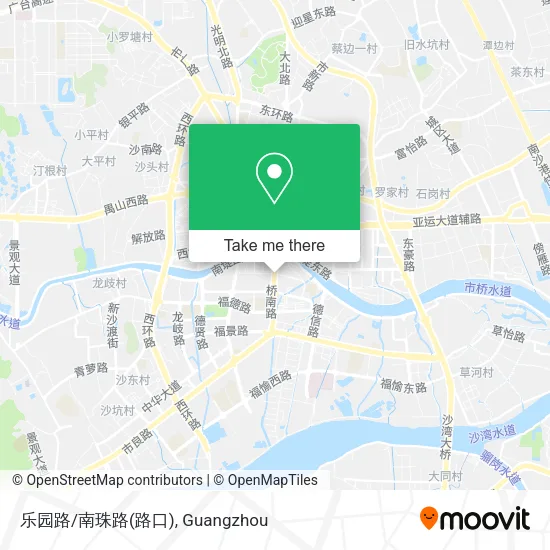 乐园路/南珠路(路口) map