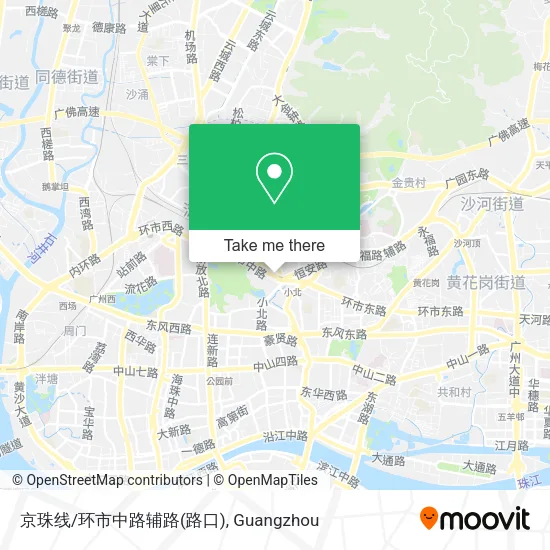 京珠线/环市中路辅路(路口) map