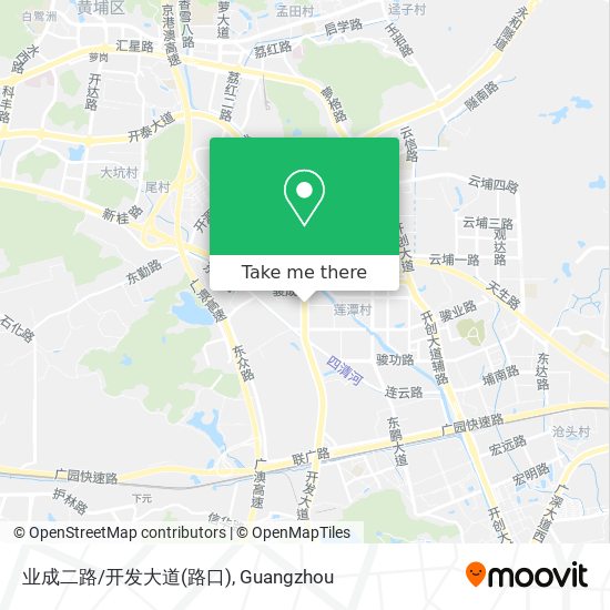 业成二路/开发大道(路口) map