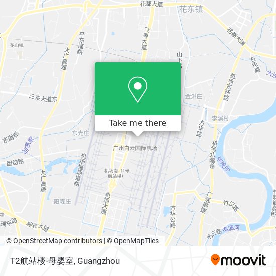 T2航站楼-母婴室 map