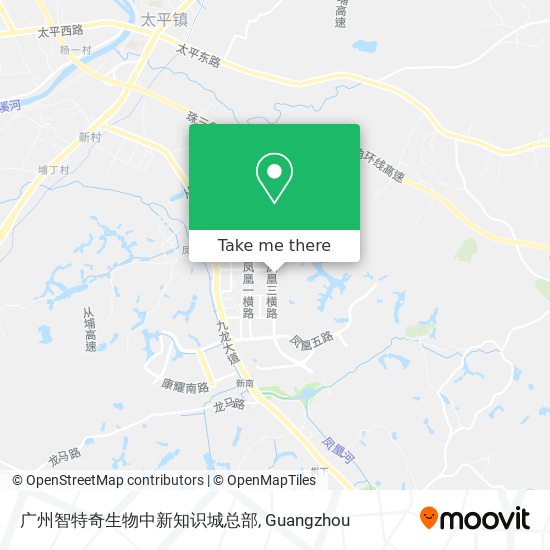 广州智特奇生物中新知识城总部 map