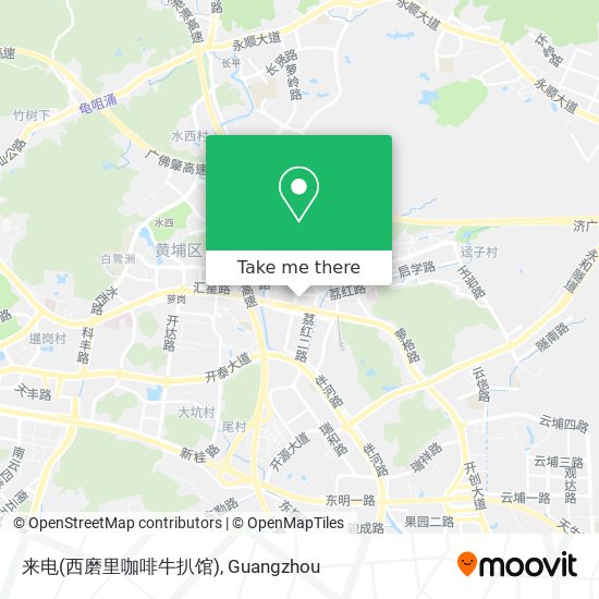 来电(西磨里咖啡牛扒馆) map